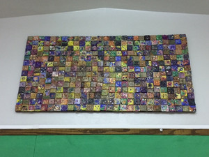 student tiles artwork