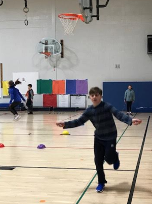 students jumping rope