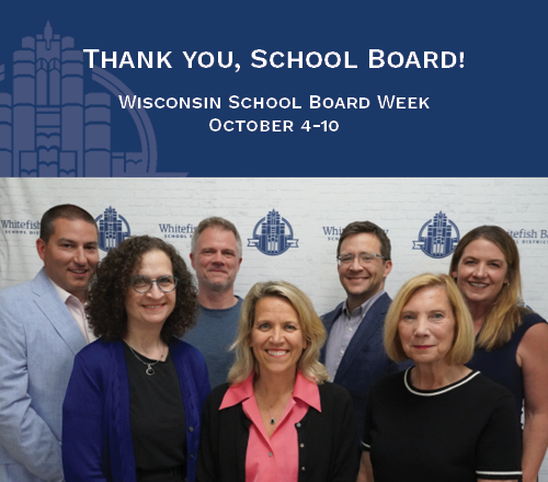 Thank you, School Board! Photo of Board members