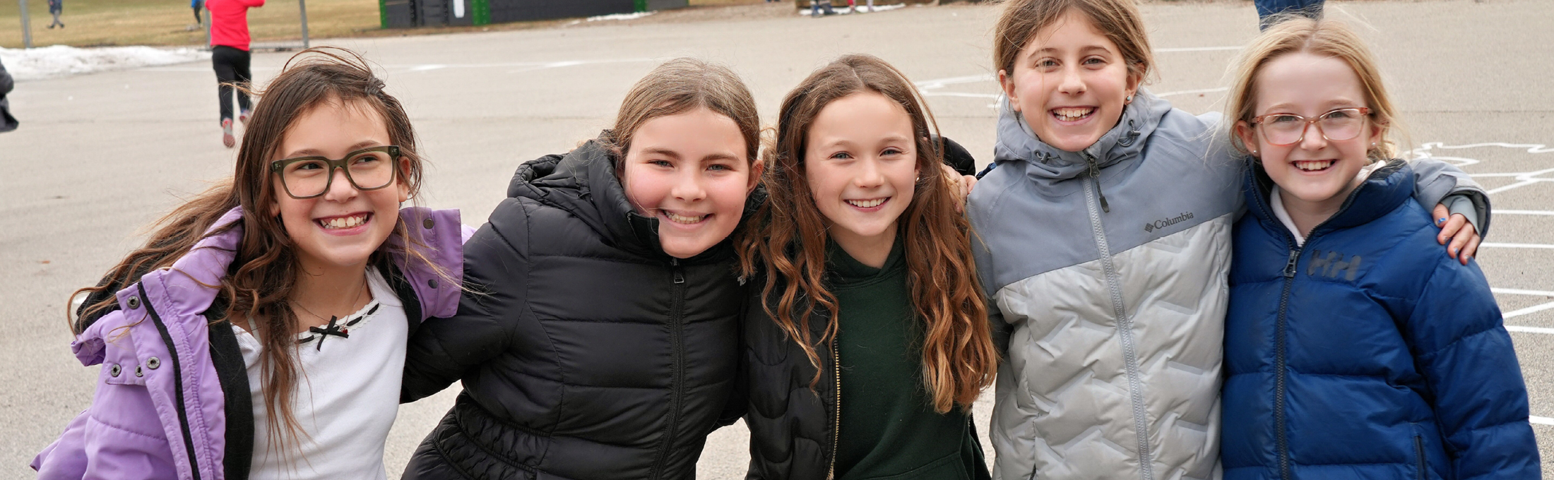 Students on playground