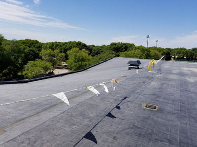 Fieldhouse Roof Tear Off and Replacement - Photo Number 3