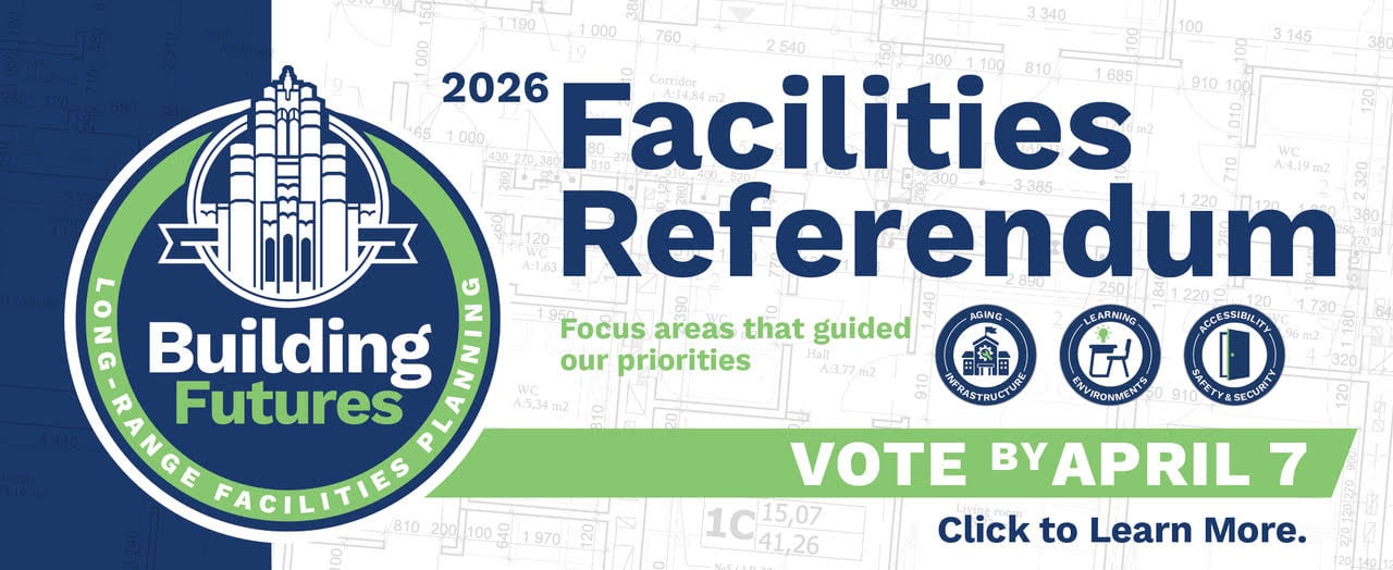 2026 Facilities Referendum banner