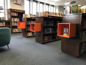 library chromebook shelves