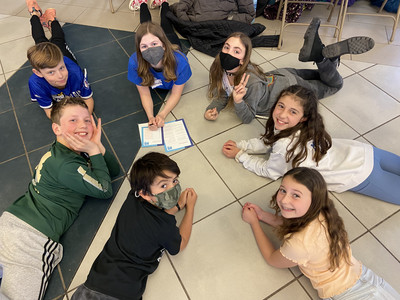 Students participating in the Kindness Retreat