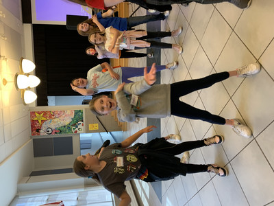 Students participating in the Kindness Retreat