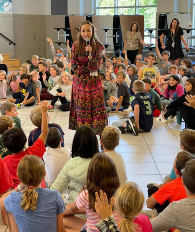 Visiting author presentation