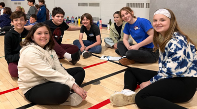Students participating in the Kindness Retreat