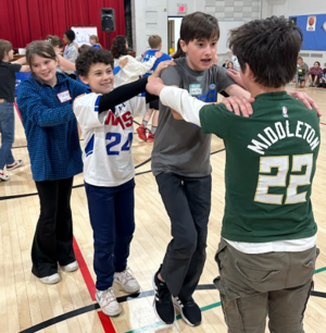 Students participating in the Kindness Retreat