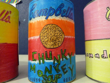 Warhol Inspired Soup Cans - with a twist! - Photo Number 2