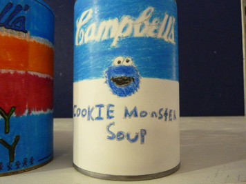 Warhol Inspired Soup Cans - with a twist! - Photo Number 6