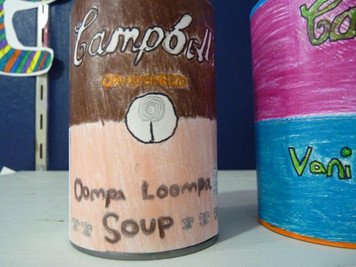 Warhol Inspired Soup Cans - with a twist! - Photo Number 9