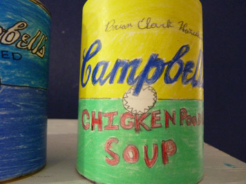 Warhol Inspired Soup Cans - with a twist! - Photo Number 10