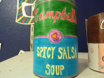 Warhol Inspired Soup Cans - with a twist! - Photo Number 13