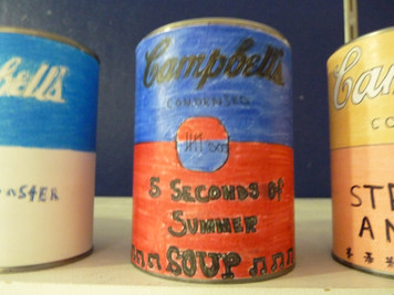Warhol Inspired Soup Cans - with a twist! - Photo Number 14